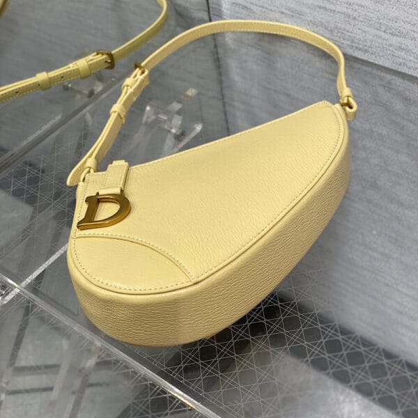Dior Saddle Rodeo Pouch Lake Blue - Image 5