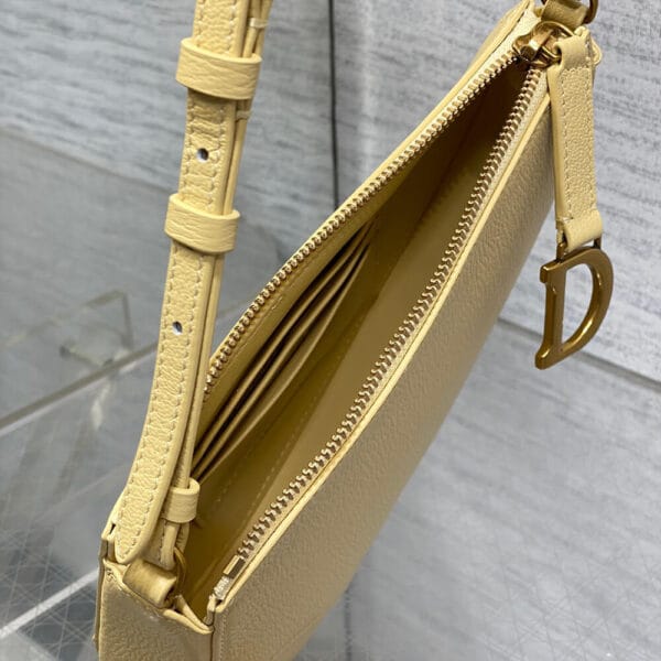 Dior Saddle Rodeo Pouch Lake Blue - Image 8