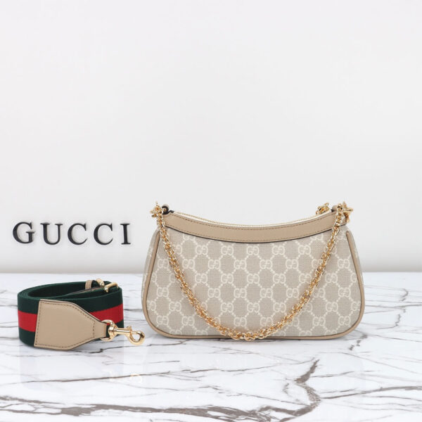 OPHIDIA GG small handbag Beige - Image 4