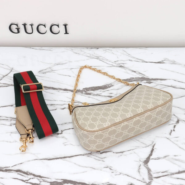 OPHIDIA GG small handbag Beige - Image 5