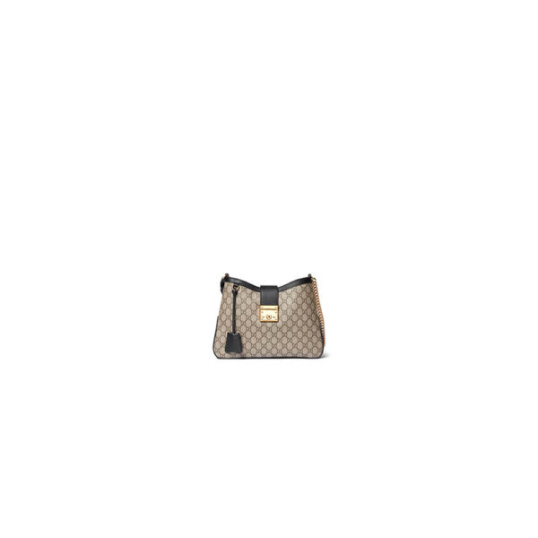 PADLOCK GG MEDIUM SHOULDER BAG Beige