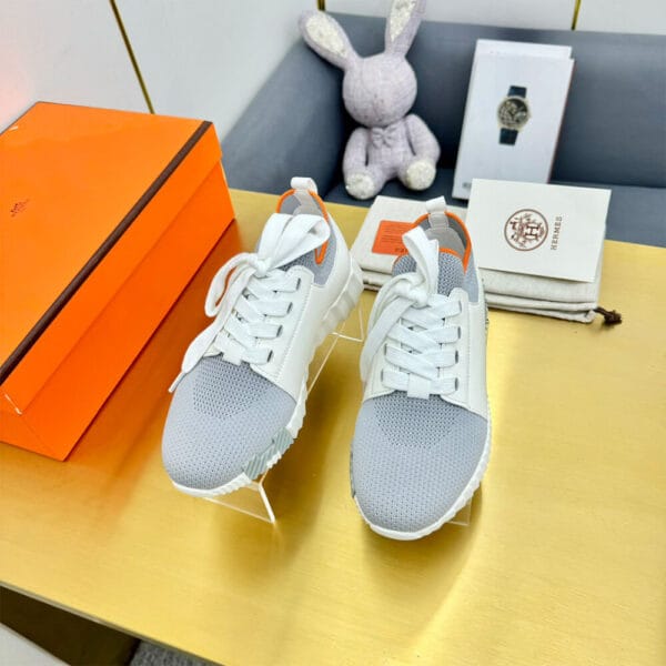 Hermes Depart slip-on sneaker White - Image 3
