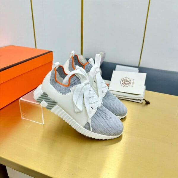 Hermes Depart slip-on sneaker White - Image 4