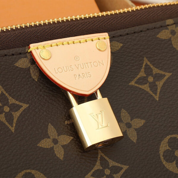 LV Pochette Tirette dark brown - Image 6