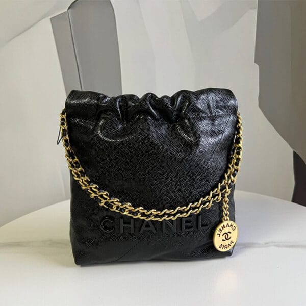 CHANEL 22 MINI HANDBAG black - Image 2