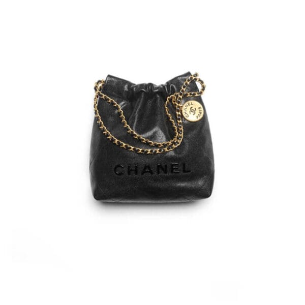 CHANEL 22 MINI HANDBAG black