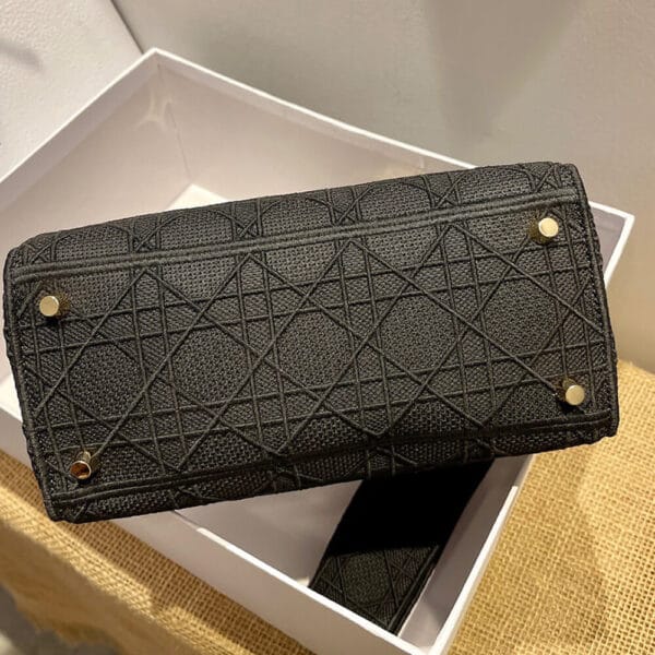 DIOR MEDIUM LADY D-LITE BAG black - Image 5