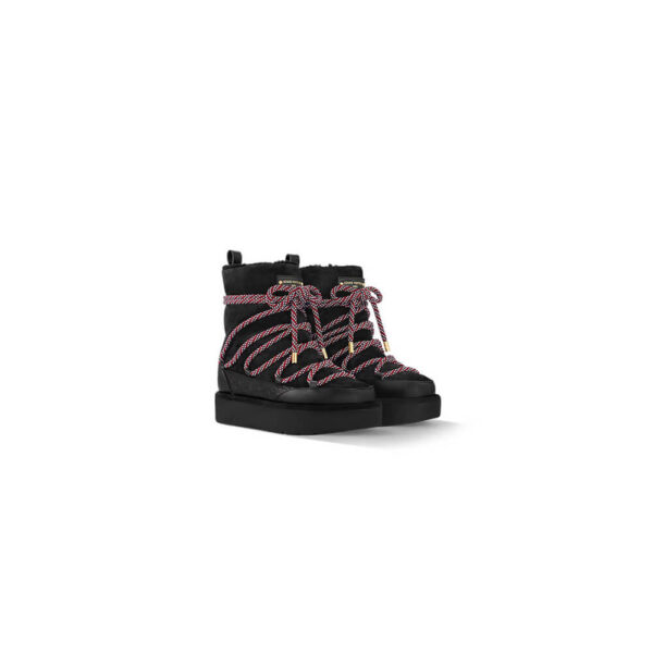 LV Aspen Platform Ankle Boot black