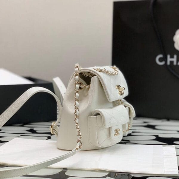 Chanel backpack PM Beige - Image 3