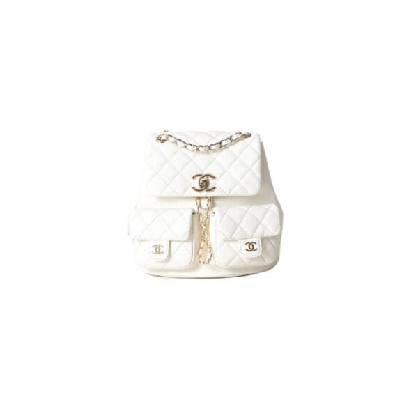 Chanel backpack PM Beige