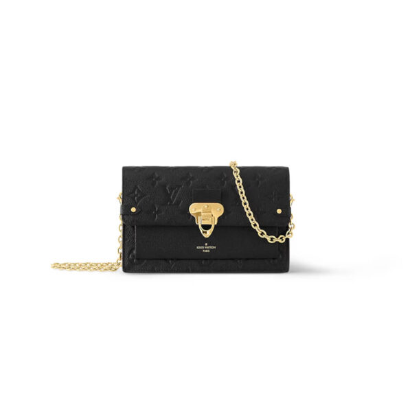 LV Vavin Chain Wallet black
