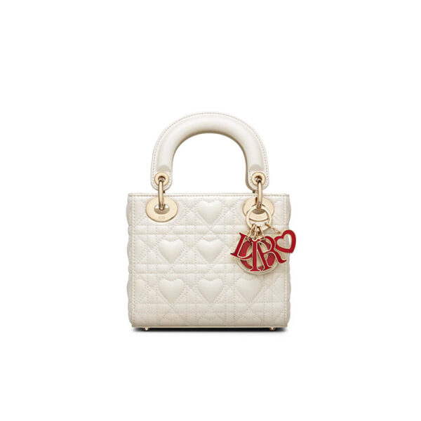 MINI LADY DIOR DIORAMOUR BAG Beige