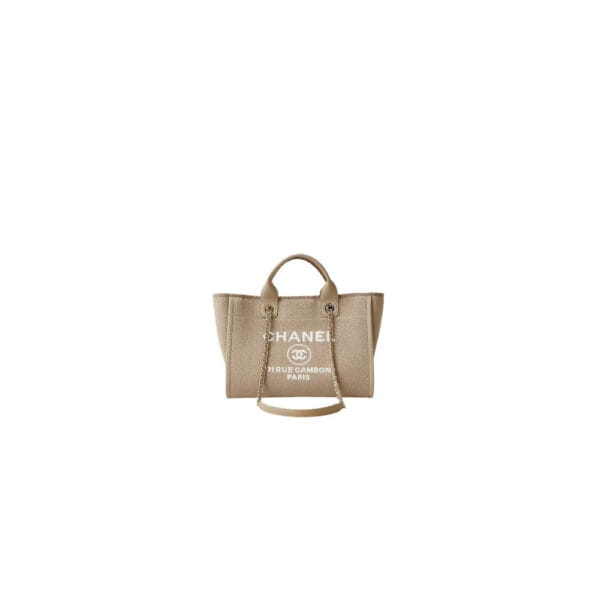 Chanel Small Tote Bag Beige