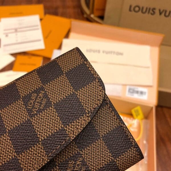 Louis Vuitton Emilie Wallet White - Image 6