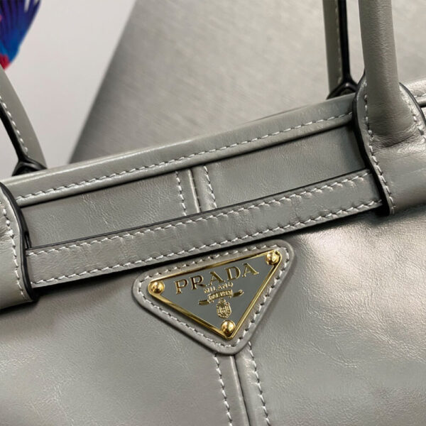 Prada Medium leather handbag(high-end grade) black - Image 6