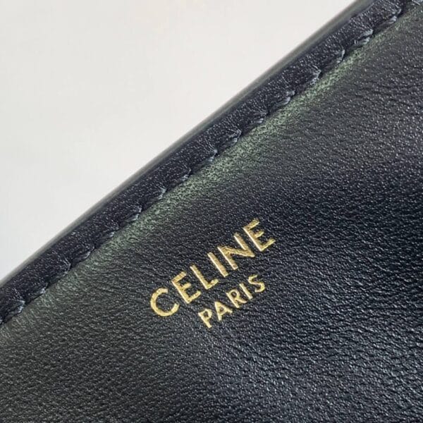 CELINE LOUISE Medium Bag in Smooth Calfskin black - Image 7