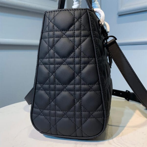 DIOR MEDIUM LADY DIOR BAG black - Image 5