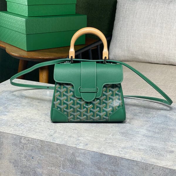 Goyard Saïgon Souple Mini Bag Green - Image 2
