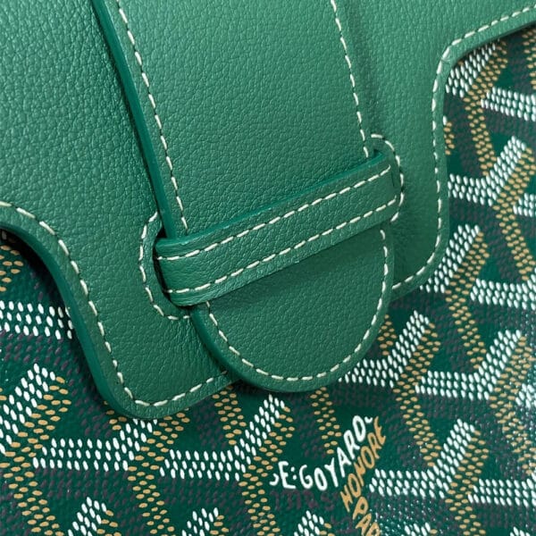 Goyard Saïgon Souple Mini Bag Green - Image 6