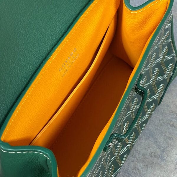 Goyard Saïgon Souple Mini Bag Green - Image 8