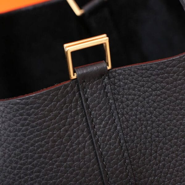 Hermes Picotin Lock 22 bag black - Image 7