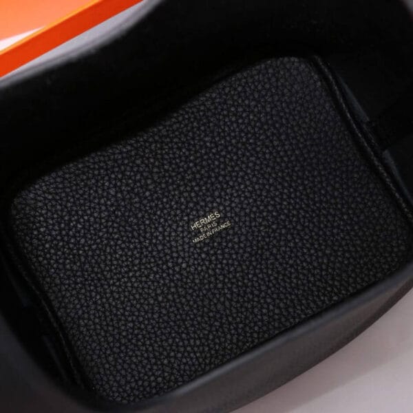Hermes Picotin Lock 22 bag black - Image 8
