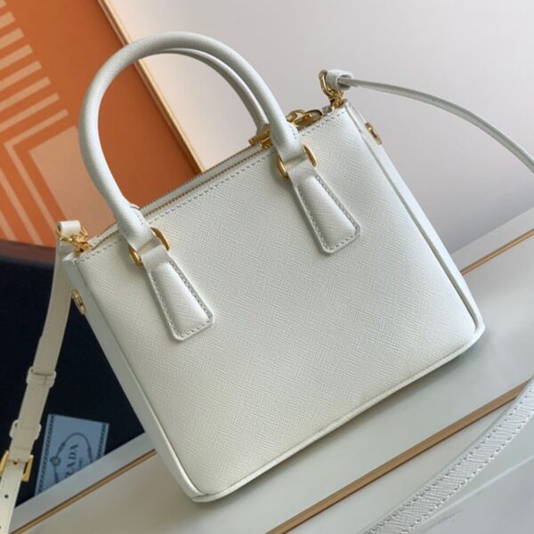 Prada Galleria Saffiano leather mini-bag Beige - Image 4