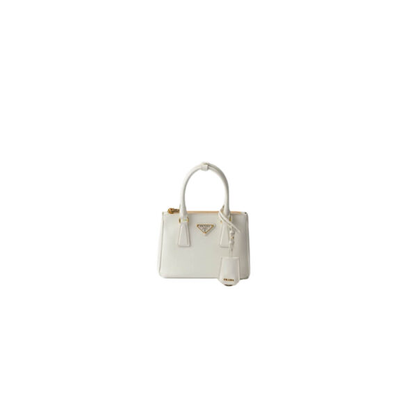 Prada Galleria Saffiano leather mini-bag Beige