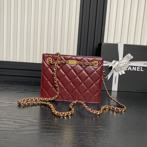 Chanel Small Shopping Bag Pink - Image 4