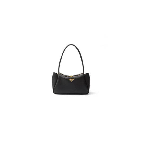 Prada Medium leather handbag black