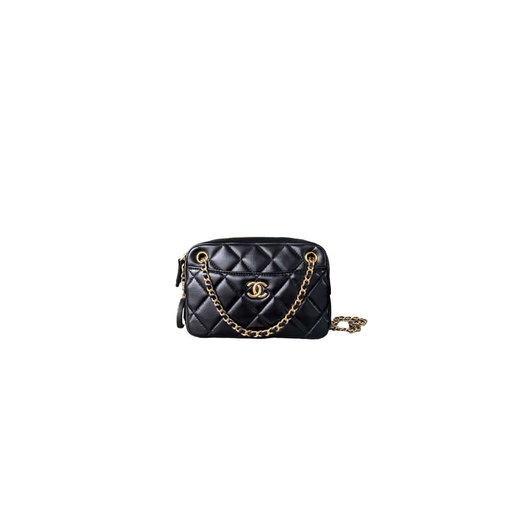 CHANEL Mini Camera Case black