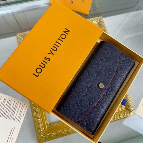 Louis Vuitton Emilie Wallet black - Image 2
