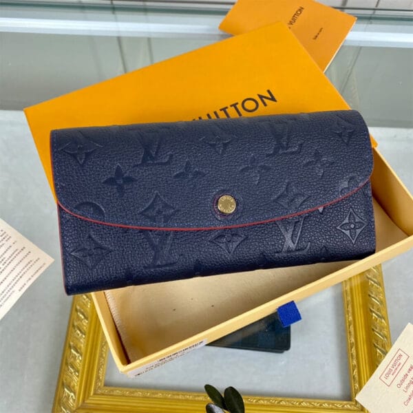 Louis Vuitton Emilie Wallet black - Image 3