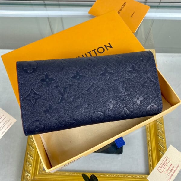 Louis Vuitton Emilie Wallet black - Image 4