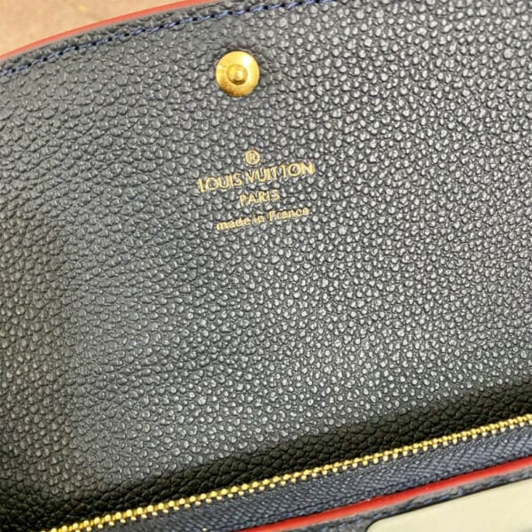 Louis Vuitton Emilie Wallet black - Image 7