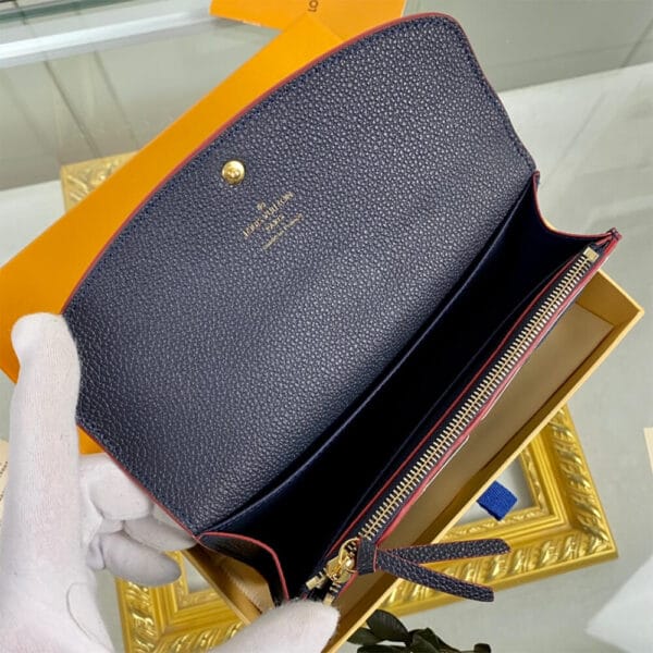 Louis Vuitton Emilie Wallet black - Image 8