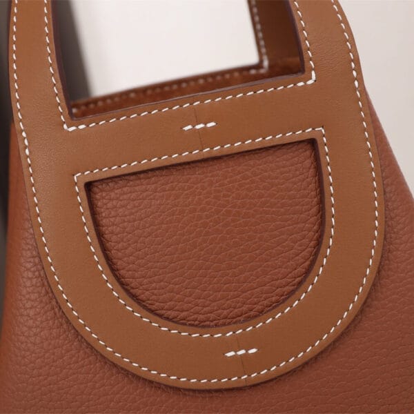 Hermes loop bag Khaki - Image 6