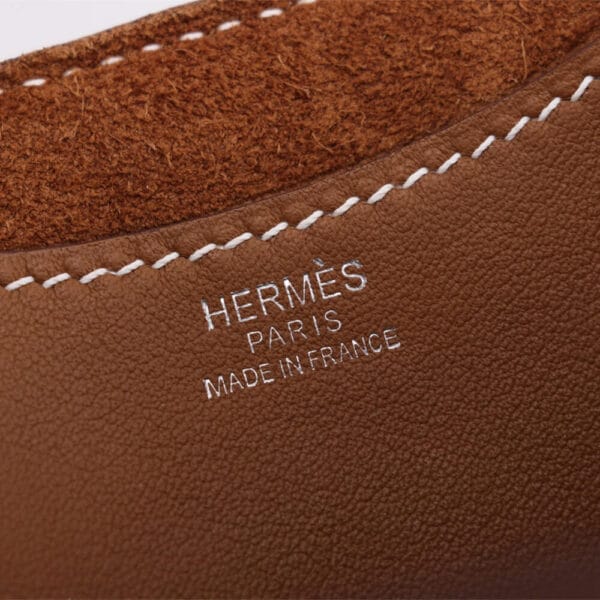 Hermes loop bag Khaki - Image 7