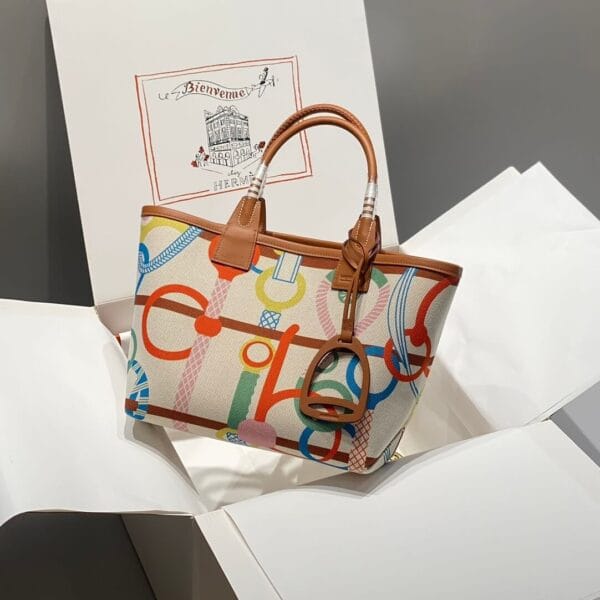 Hermes Steeple 28 bag Beige - Image 3