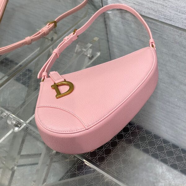 Dior Saddle Rodeo Pouch White - Image 5