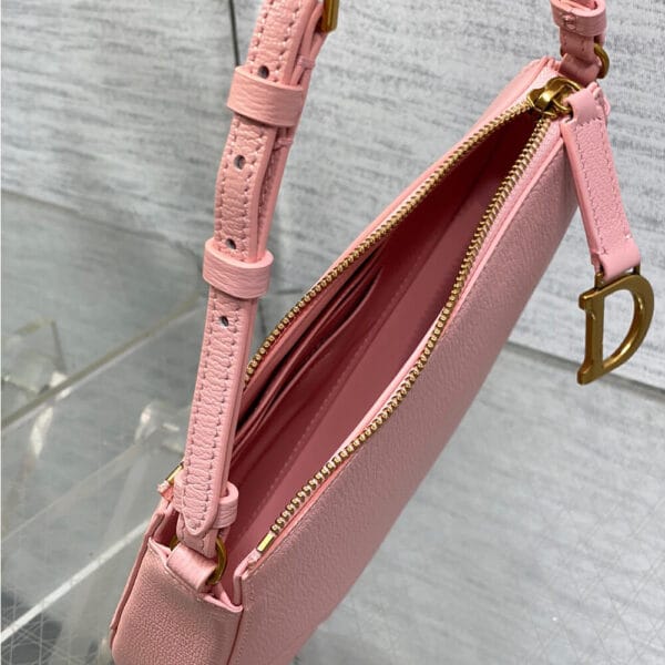 Dior Saddle Rodeo Pouch White - Image 8