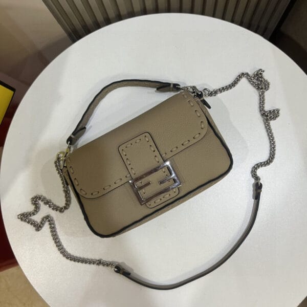 Fendi Mini Baguette black - Image 5