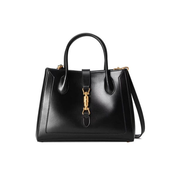 GG Jackie 1961 medium tote bag black