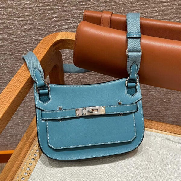 Hermes Jypsiere Mini Lake Blue - Image 2
