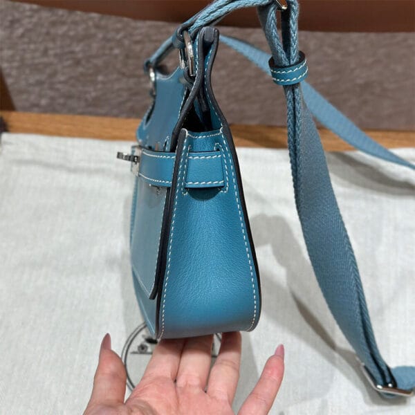 Hermes Jypsiere Mini Lake Blue - Image 3