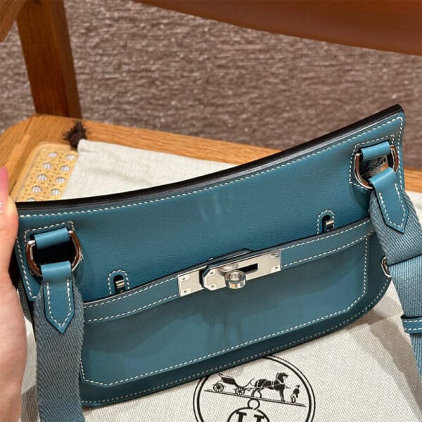 Hermes Jypsiere Mini Lake Blue - Image 8