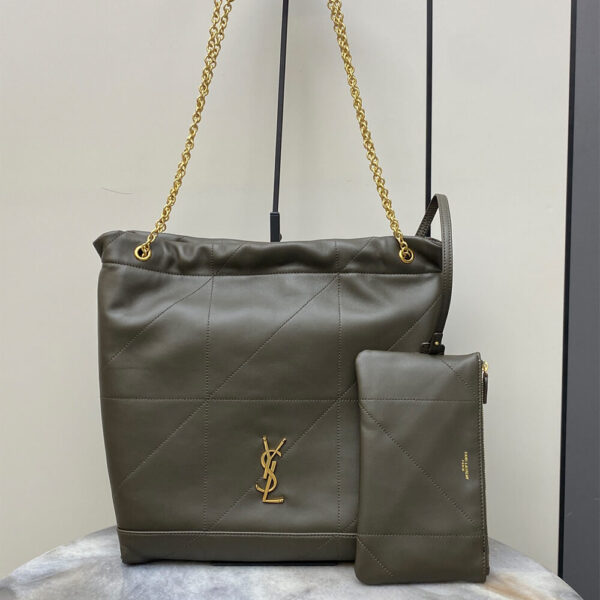 YSL JAMIE 4.3 POCHON in lambskin black - Image 2