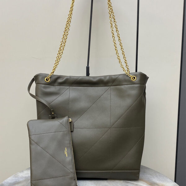YSL JAMIE 4.3 POCHON in lambskin black - Image 4