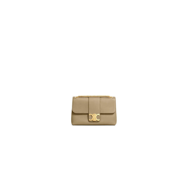 Medium CELINE VICTOIRE bag in soft calfskin(high-end grade) Lake Blue