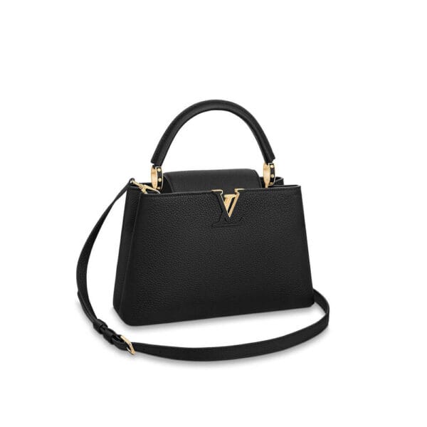 Louis Vuitton CAPUCINES MM black